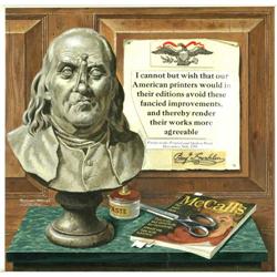 Norman Mingo - McCall's Magazine Parody Illustration Or Norman Mingo - Mad #69 Back Cover Original A