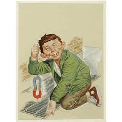 Norman Mingo - Mad #110 Cover Original Art (EC, 1967). Norman Mingo - Mad #110 Cover Original Art (E