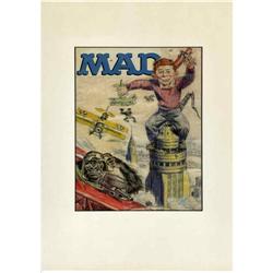 Norman Mingo - Mad #94 Cover Preliminary Sketch Origina Norman Mingo - Mad #94 Cover Preliminary Ske