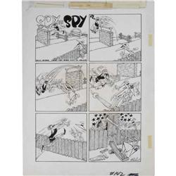 Antonio Prohias - Mad #142, "Spy vs Spy" Page Original Antonio Prohias - Mad #142, "Spy vs Spy" Page