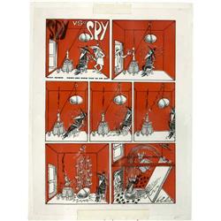 Antonio Prohias - Mad Magazine #147, "Spy vs. Spy" Pane Antonio Prohias - Mad #147, "Spy vs Spy" Pag