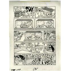 Antonio Prohias - Mad Magazine #179, "Spy vs. Spy" Pane Antonio Prohias - Mad #179, "Spy vs Spy" Pag