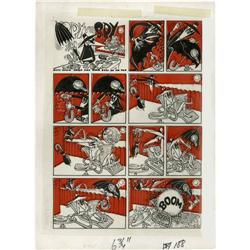 Antonio Prohias - Mad Magazine #188, "Spy vs. Spy" Pane Antonio Prohias - Mad #188, "Spy vs Spy" Pag