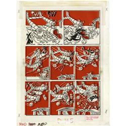 Antonio Prohias - Mad Magazine #209, "Spy vs. Spy" Pane Antonio Prohias - Mad #209, "Spy vs Spy" Pag