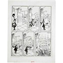 Antonio Prohias - Mad Magazine #249, "Spy vs. Spy" Pane Antonio Prohias - Mad #249, "Spy vs Spy" Pag