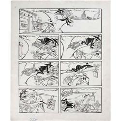 Antonio Prohias - Mad #255, "Spy vs Spy" Page Original Antonio Prohias - Mad #255, "Spy vs Spy" Page