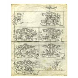 Antonio Prohias - Spy vs Spy Preliminary Original Art ( Antonio Prohias - Spy vs Spy Preliminary Ori