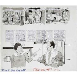 Angelo Torres - Mad #182 Complete 5-page Story "Good Ti Angelo Torres - Mad #182 Complete 5-page Sto