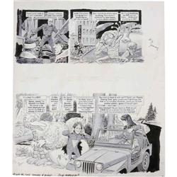 Angelo Torres - Mad #209 Complete 6-page Story "Shmork Angelo Torres - Mad #209 Complete 6-page Stor