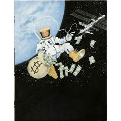 Richard A. Williams - Mad "Millionaire Astronaut" Illus Richard A. Williams - Mad "Millionaire Astro