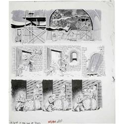 George Woodbridge - Mad #211 Complete 4-page Story "A M George Woodbridge - Mad #211 Complete 4-page