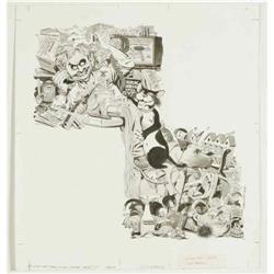 George Woodbridge - Mad #379 Complete 1-page Story "The George Woodbridge - Mad #379 Complete 1-page