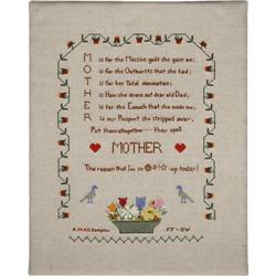 Deborah Woodbridge - Mad #327 Hand-Sewn "Sampler" Back Deborah Woodbridge - Mad #327 Hand-Sewn "Samp