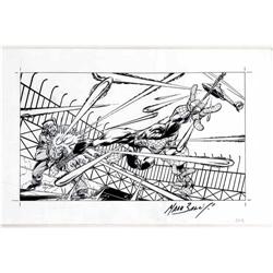 Mark Bagley and Al Vey - Spider-Man Vs. Hammerhead Spla Mark Bagley and Al Vey - Spider-Man Vs. Hamm