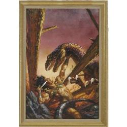 Doug Beekman - Savage Sword of Conan #225 Cover Origina Doug Beekman - Savage Sword of Conan #225 Co