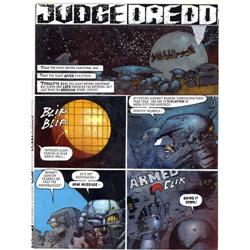 Simon Bisley - Rock Power Magazine: Judge Dredd, page 1 Simon Bisley - Rock Power Magazine: Judge Dr