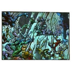 Simon Bisley and Kevin Eastman - Melting Pot Original A Simon Bisley and Kevin Eastman - Melting Pot