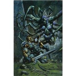 Simon Bisley - Mutant Chronicles Sourcebook #1 Cover Or Simon Bisley - Mutant Chronicles Sourcebook 