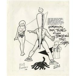 Bob Burden and Dave Sim - Flaming Carrot and Cerebus Sk Bob Burden and Dave Sim - Flaming Carrot and