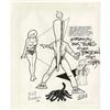 Image 1 : Bob Burden and Dave Sim - Flaming Carrot and Cerebus Sk Bob Burden and Dave Sim - Flaming Carrot and