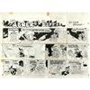 Image 1 : Al Capp Studio - Li'l Abner Sunday Comic Strip Original Al Capp Studio - Li'l Abner Sunday Comic Str