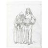 Image 1 : Johnny Craig - Vault Keeper and Drusilla Sketch Origina Johnny Craig - Vault Keeper and Drusilla Ske