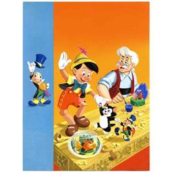 Walt Disney Studio Artist - Pinocchio Coloring Book Cov Walt Disney Studio Artist - Pinocchio Colori