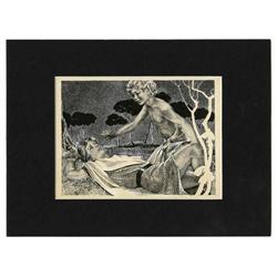 Virgil Finlay - "A Midsummer Night's Dream," page 29 Il Virgil Finlay - "A Midsummer Night's Dream,"