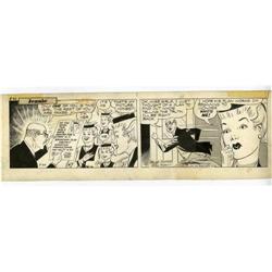 Gill Fox - Jeanie Daily Comic Strip Original Art, Group Gill Fox - Jeanie Daily Comic Strip Original