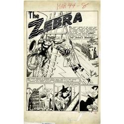 Bob Fujitani - Green Hornet #17 Complete 8-page Zebra S Bob Fujitani - Green Hornet #17 Complete 8-p