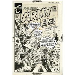 Sam Glanzman - Fightin' Army #89 Cover Original Art (Ch Sam Glanzman - Fightin' Army #89 Cover Origi