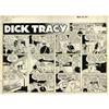 Image 1 : Chester Gould - Dick Tracy Sunday Comic Strip Original Chester Gould - Dick Tracy Sunday Comic Strip