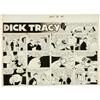 Image 1 : Chester Gould - Dick Tracy Sunday Comic Strip Original Chester Gould - Dick Tracy Sunday Comic Strip