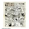 Image 1 : Chester Gould - Dick Tracy Sunday Comic Strip Original Chester Gould - Dick Tracy Sunday Comic Strip