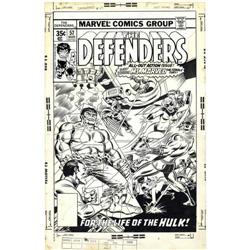 Ed Hannigan and Joe Sinnott - The Defenders #57 Cover O Ed Hannigan and Joe Sinnott - The Defenders 