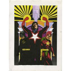 Tony Harris - Starman #36 Cover Original Art (DC, 1997) Tony Harris - Starman #36 Cover Original Art