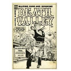 Don Heck - Death Valley #5 Cover Original Art (Comic Me Don Heck - Death Valley #5 Cover Original Ar