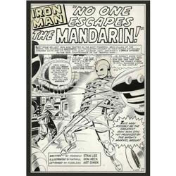 Don Heck - Tales of Suspense #55 Iron Man Splash Page 1 Don Heck - Tales of Suspense #55 Iron Man Sp