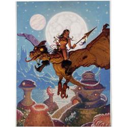 Greg and Tim Hildebrandt - Pixie Flight Painting Origin Greg and Tim Hildebrandt - Pixie Flight Pain