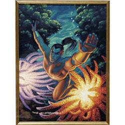 Brothers Hildebrandt - Marvel Masterpieces Namor Card I Greg and Tim Hildebrandt - Marvel Masterpiec