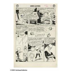 Gil Kane and Joe Giella - Green Lantern #7, page 11 Ori Gil Kane and Joe Giella - Green Lantern #7, 