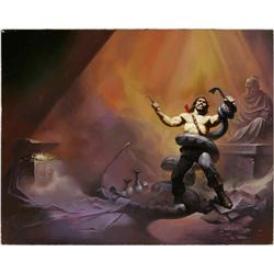 Ken Kelly - "Black Vulmea's Vengeance" Book Cover Origi Ken Kelly - "Black Vulmea's Vengeance" Book 