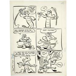 Walt Kelly - Pogo Possum #12, page 27 Original Art (Del Walt Kelly - Pogo Possum #12, page 27 Origin