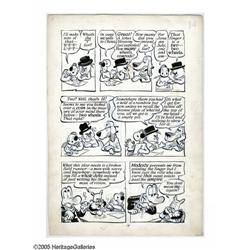 Walt Kelly - Pogo Page 14 Original Art (Simon and Schus Walt Kelly - The Pogo Peek-a-Book Story Page