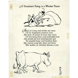 Walt Kelly - Pogo's Sunday Punch, page 75 Original Art Walt Kelly - Pogo's Sunday Punch, page 75 Ori