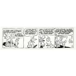 Walt Kelly - Pogo Daily Comic Strip Original Art, dated Walt Kelly - Pogo Daily Comic Strip Original