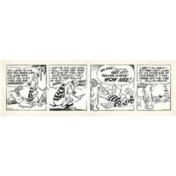 Walt Kelly - Pogo Daily Comic Strip Original Art, dated Walt Kelly - Pogo Daily Comic Strip Original