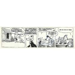 Walt Kelly - Pogo Daily Comic Strip Original Art, dated Walt Kelly - Pogo Daily Comic Strip Original