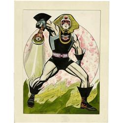 Jack Kirby and Frank Giacoia - "Pharaoh" Illustration O Jack Kirby and Frank Giacoia - "Pharaoh" Ill