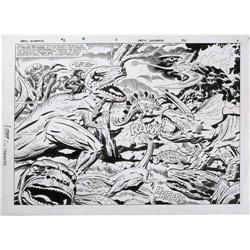 Jack Kirby and Mike Royer - Devil Dinosaur #1, Splash P Jack Kirby and Mike Royer - Devil Dinosaur #